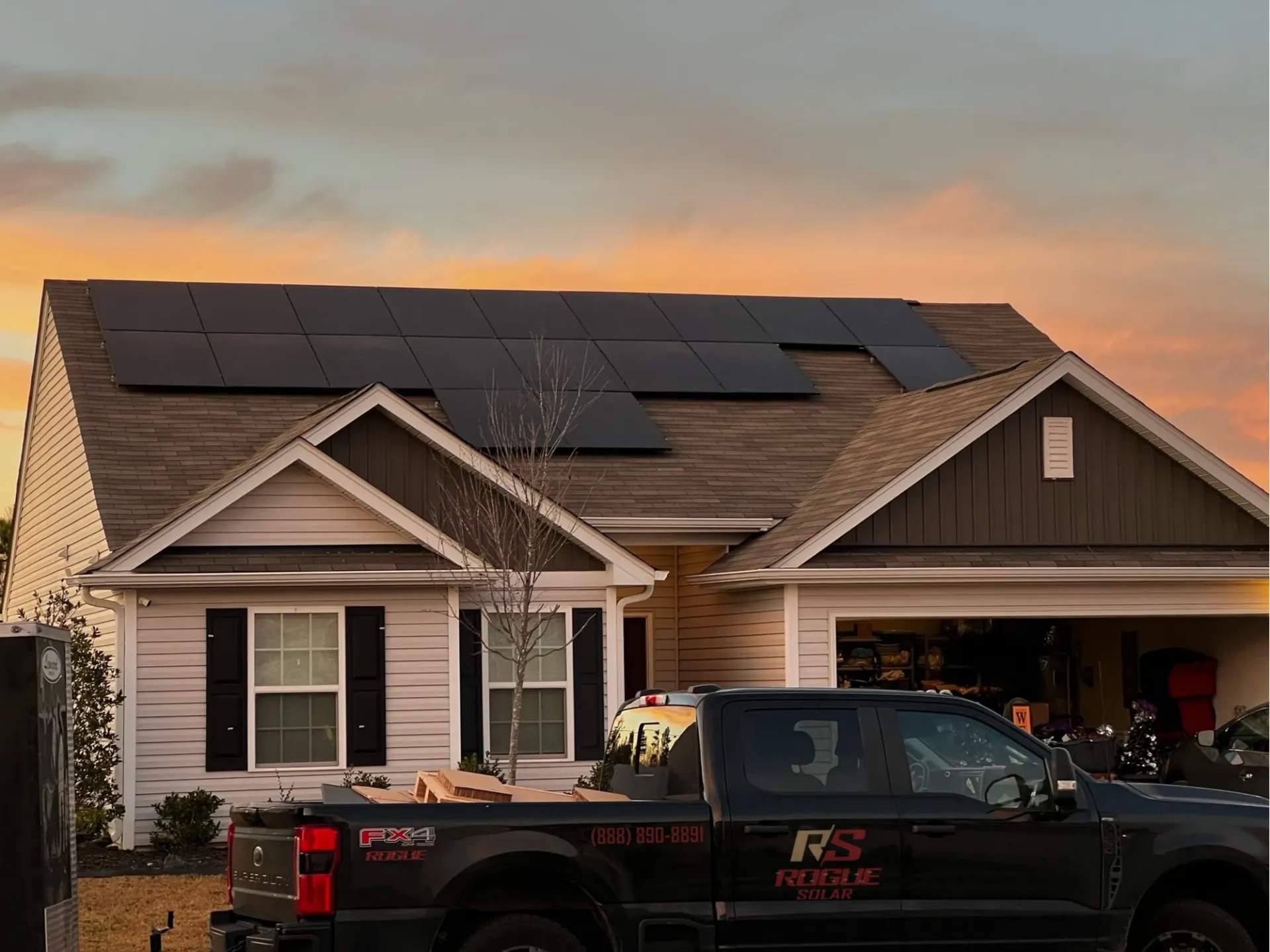 The veteran-led Rogue Solar team